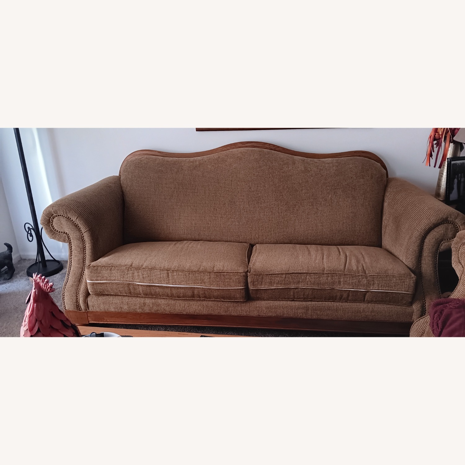 Broyhill Furniture Light Brown 2 Seater Sofa - image-1