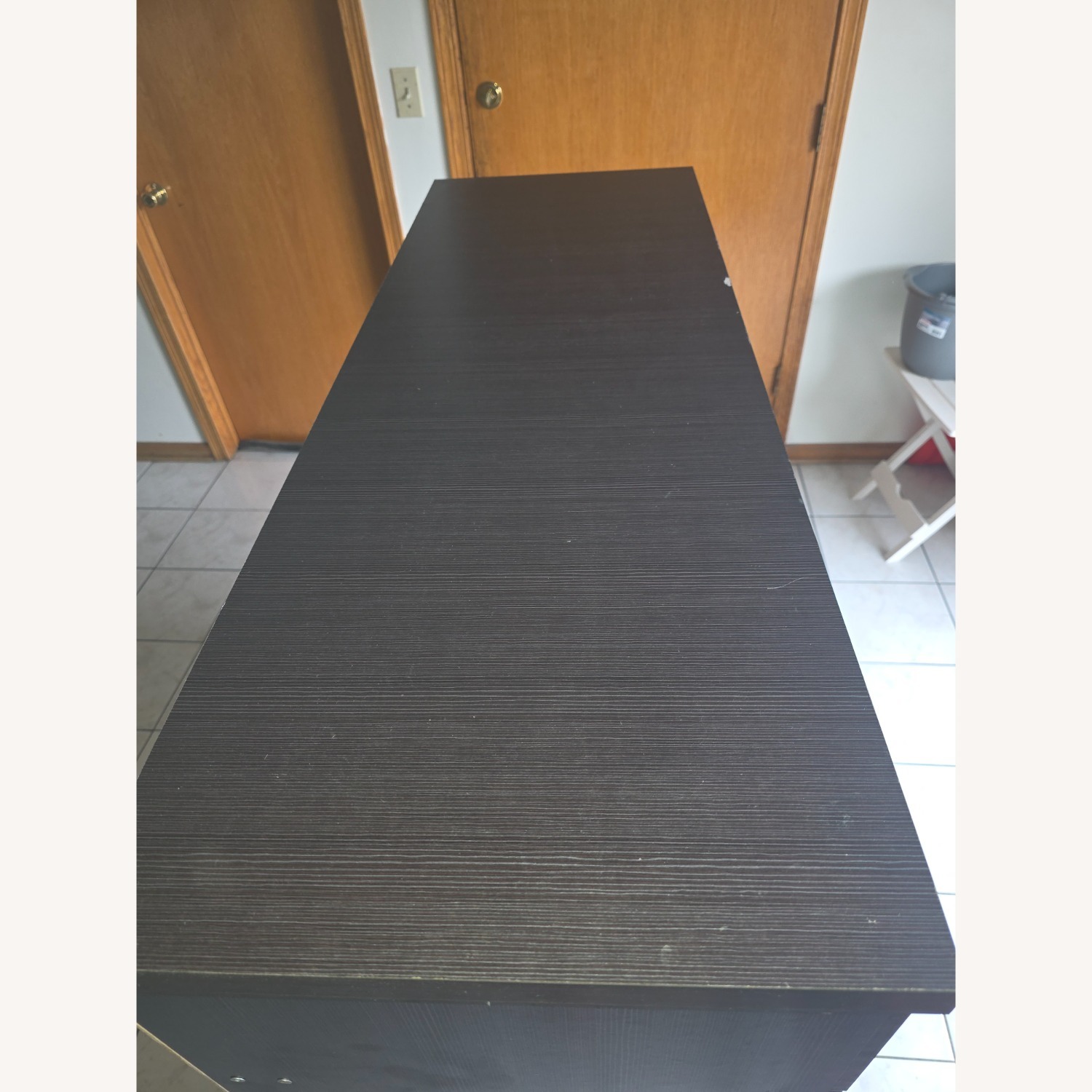 Hodedah Import Black Wood Dresser - image-3