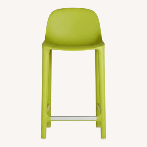 Used Emeco Broom Green Stools for sale on AptDeco