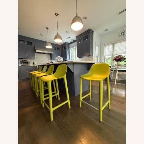 Used Emeco Broom Green Stools for sale on AptDeco