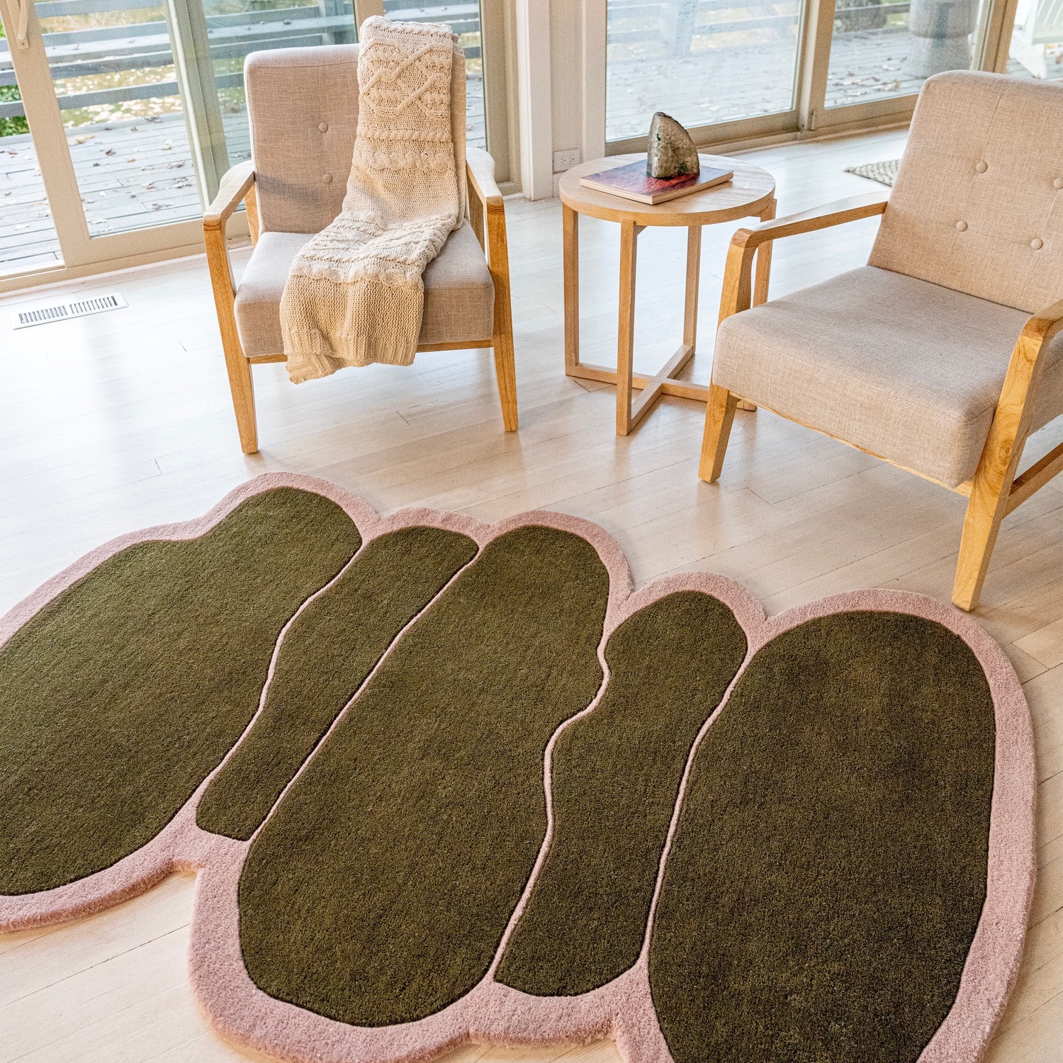 Jonathan Y Dreamy Bohemian Earthy Irregular Rug - image-3