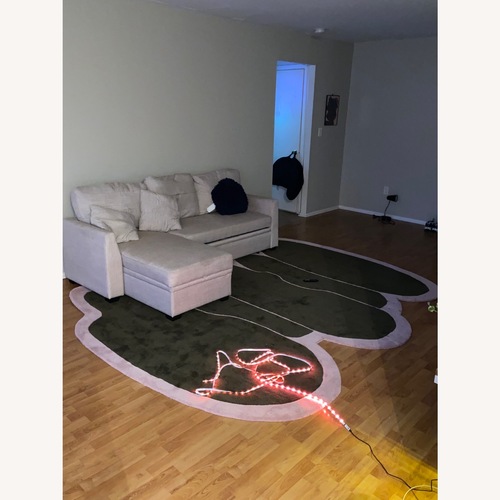Used Jonathan Y Dreamy Bohemian Earthy Irregular Rug  for sale on AptDeco