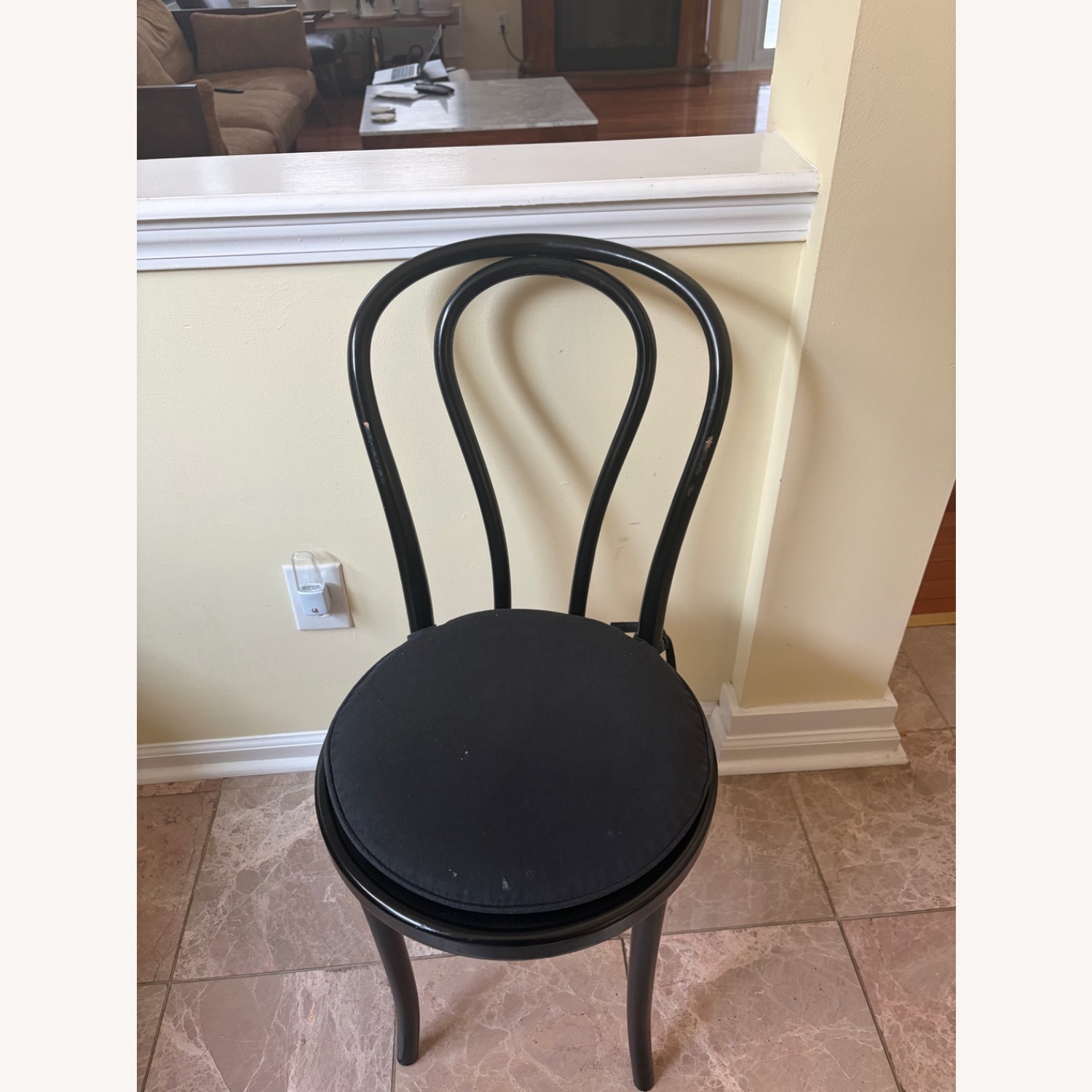 Marble Dinner Table With 4 Chairs - image-5