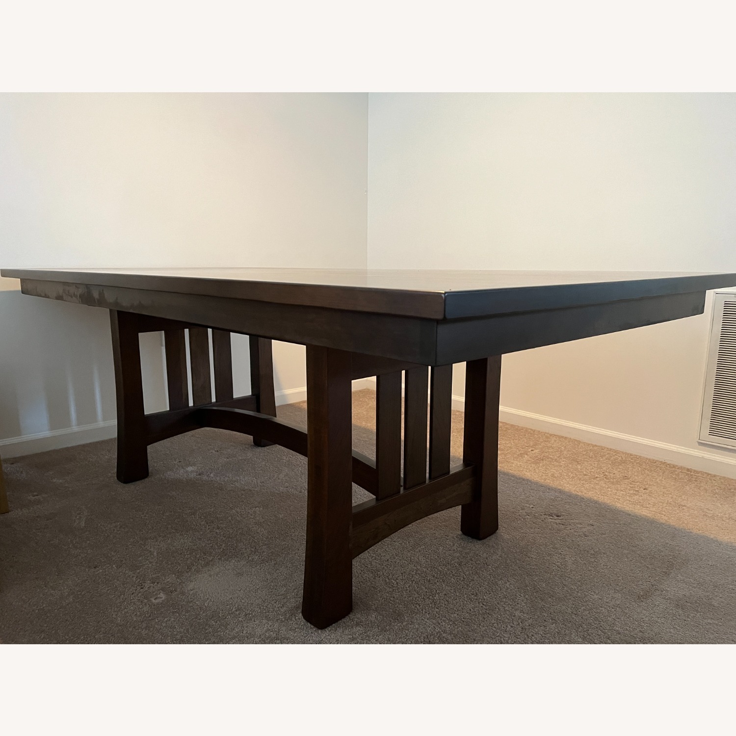 Vintage/Antique Dark Brown Wood Dining Sets - image-5