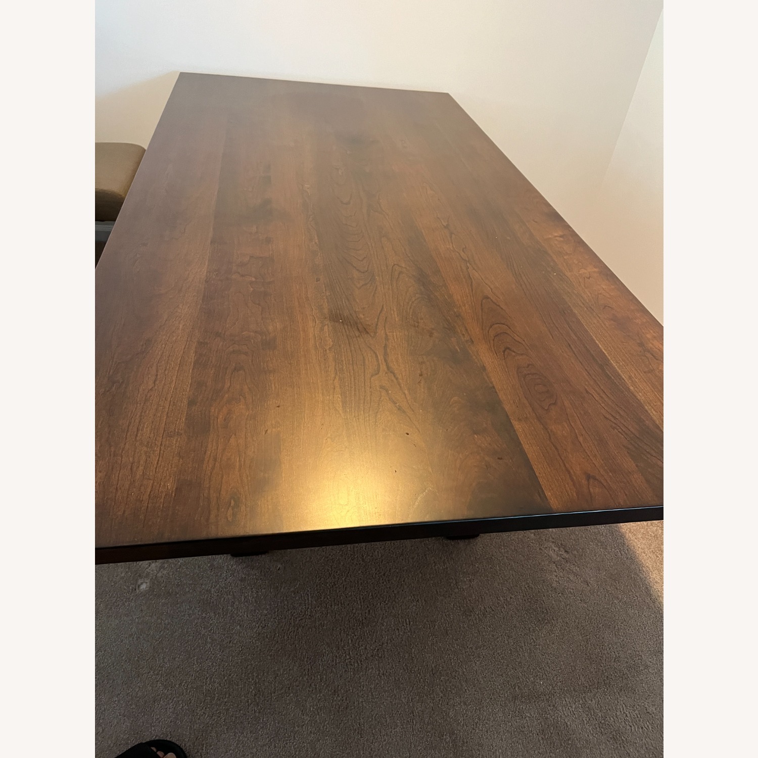 Vintage/Antique Dark Brown Wood Dining Sets - image-4
