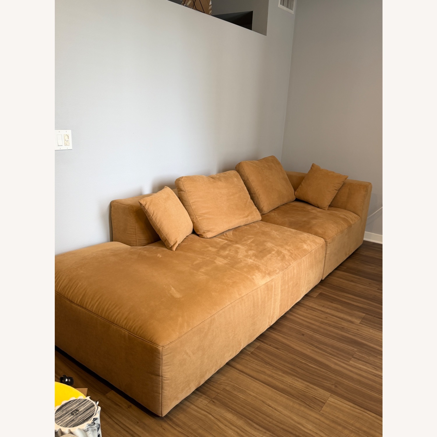 Valyou Furniture Light Brown 2 Piece Sectional - image-1