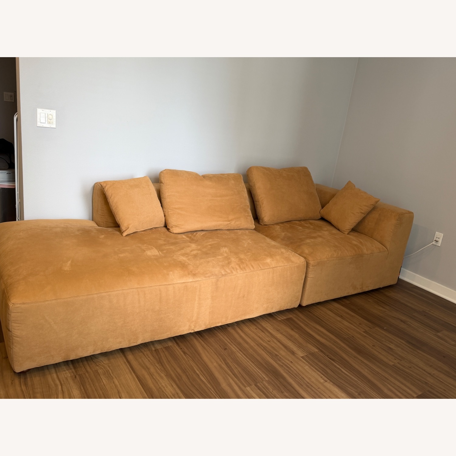 Valyou Furniture Light Brown 2 Piece Sectional - image-2