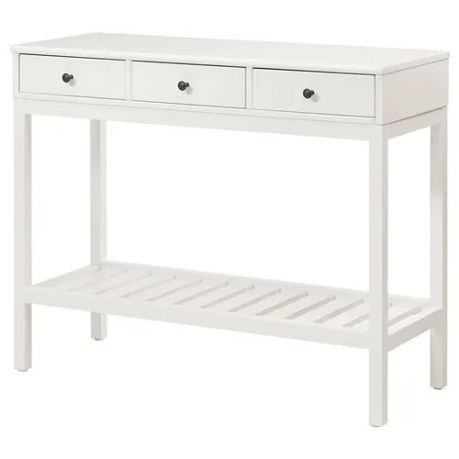 IKEA Panget White Coffee Table Console - image-4