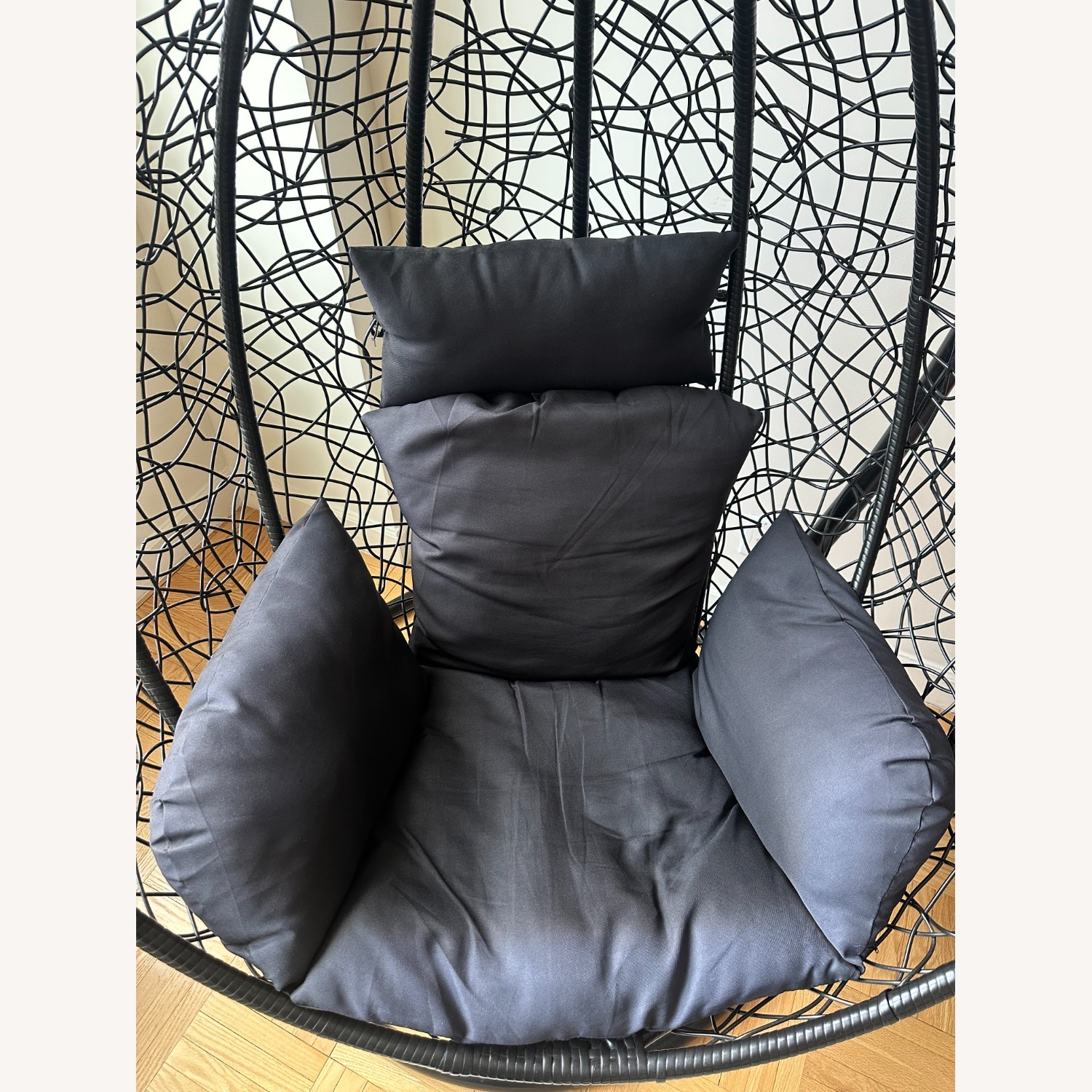 Amazon Swing Egg Chair with Cushions - image-5