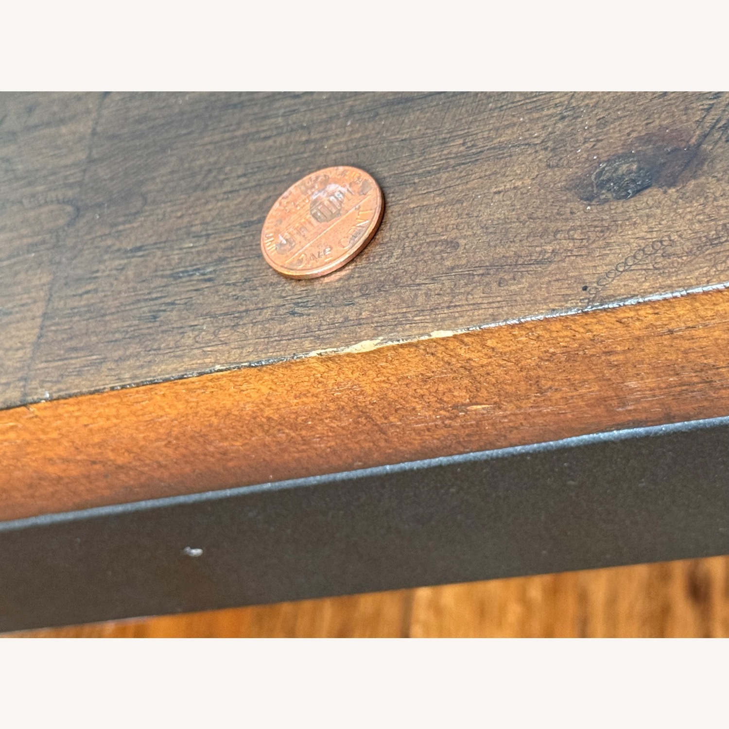 West Elm Logan Smoked Brown King Bed - image-4