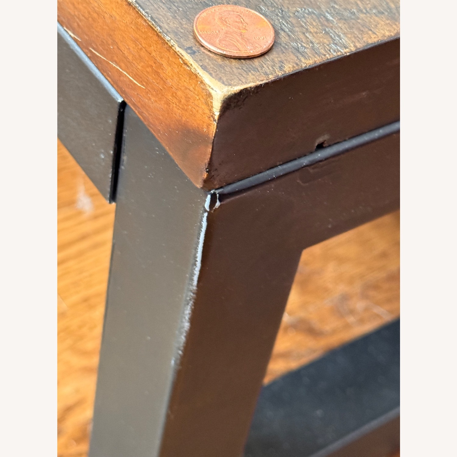 West Elm Logan Smoked Brown King Bed - image-5