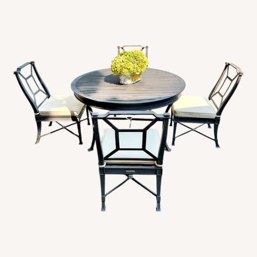 Used Restoration Hardware Antibes Dark Brown Patio Furniture for sale on AptDeco