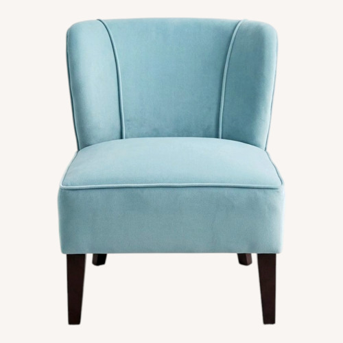 Used Blue Fabric Accent Chairs for sale on AptDeco
