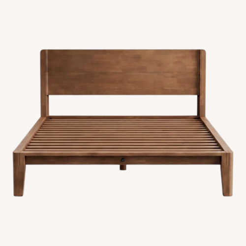Used Thuma Light Brown Wood King Bed for sale on AptDeco