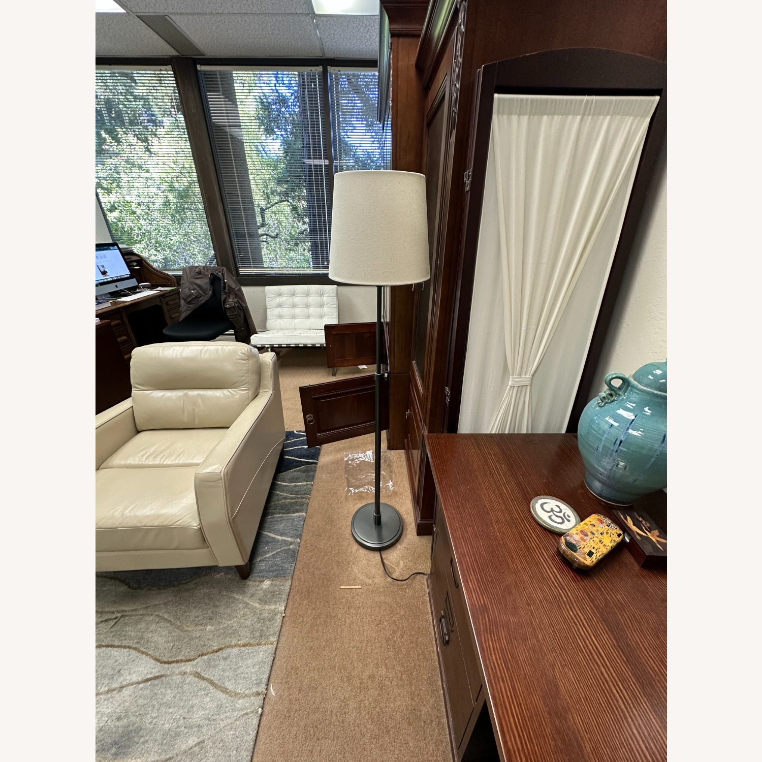 Lamps Plus Dark Brown Metal Floor Lamp - image-2