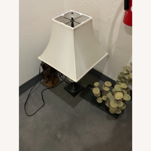 Used Restoration Hardware Crystal Ball Urn Table Lamp for sale on AptDeco