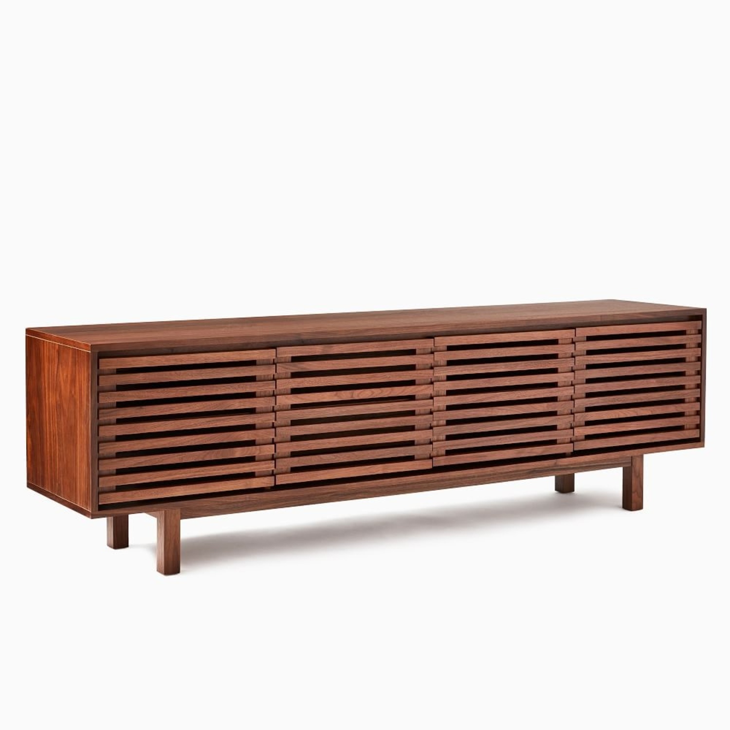West Elm Bryce Wood Media Storage - image-11
