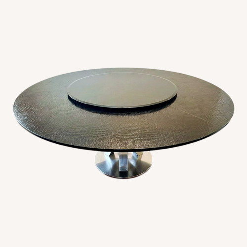 Used A&X Luxury Lazy Susan Dining Table for sale on AptDeco