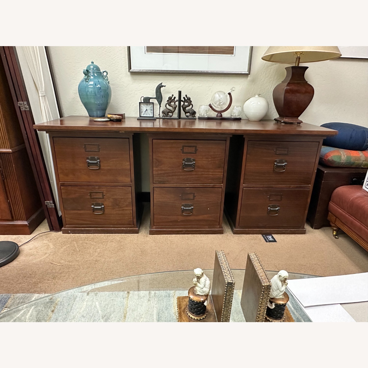 Williams Sonoma Dark Brown Sideboard - image-3