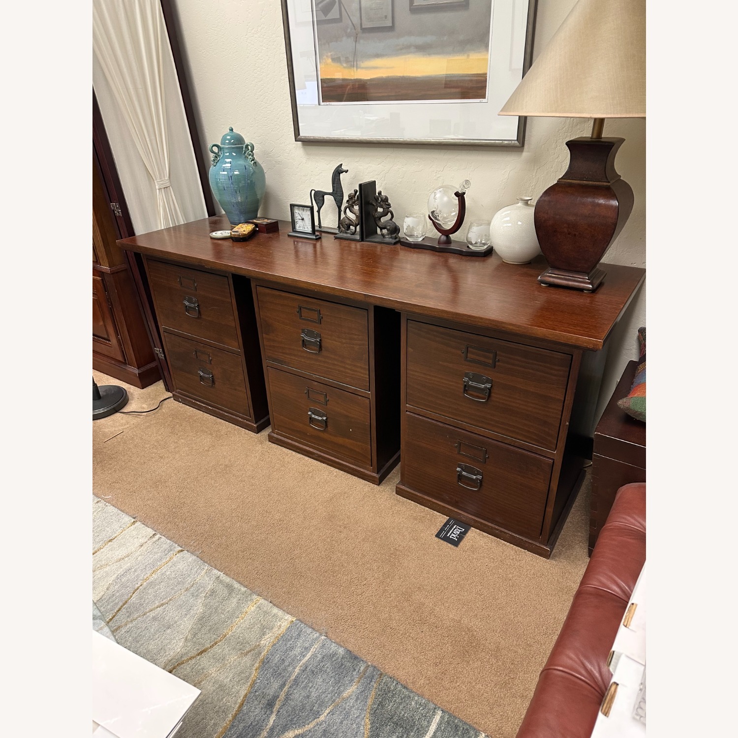 Williams Sonoma Dark Brown Sideboard - image-4