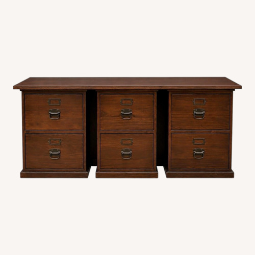 Used Williams Sonoma Dark Brown Sideboard for sale on AptDeco