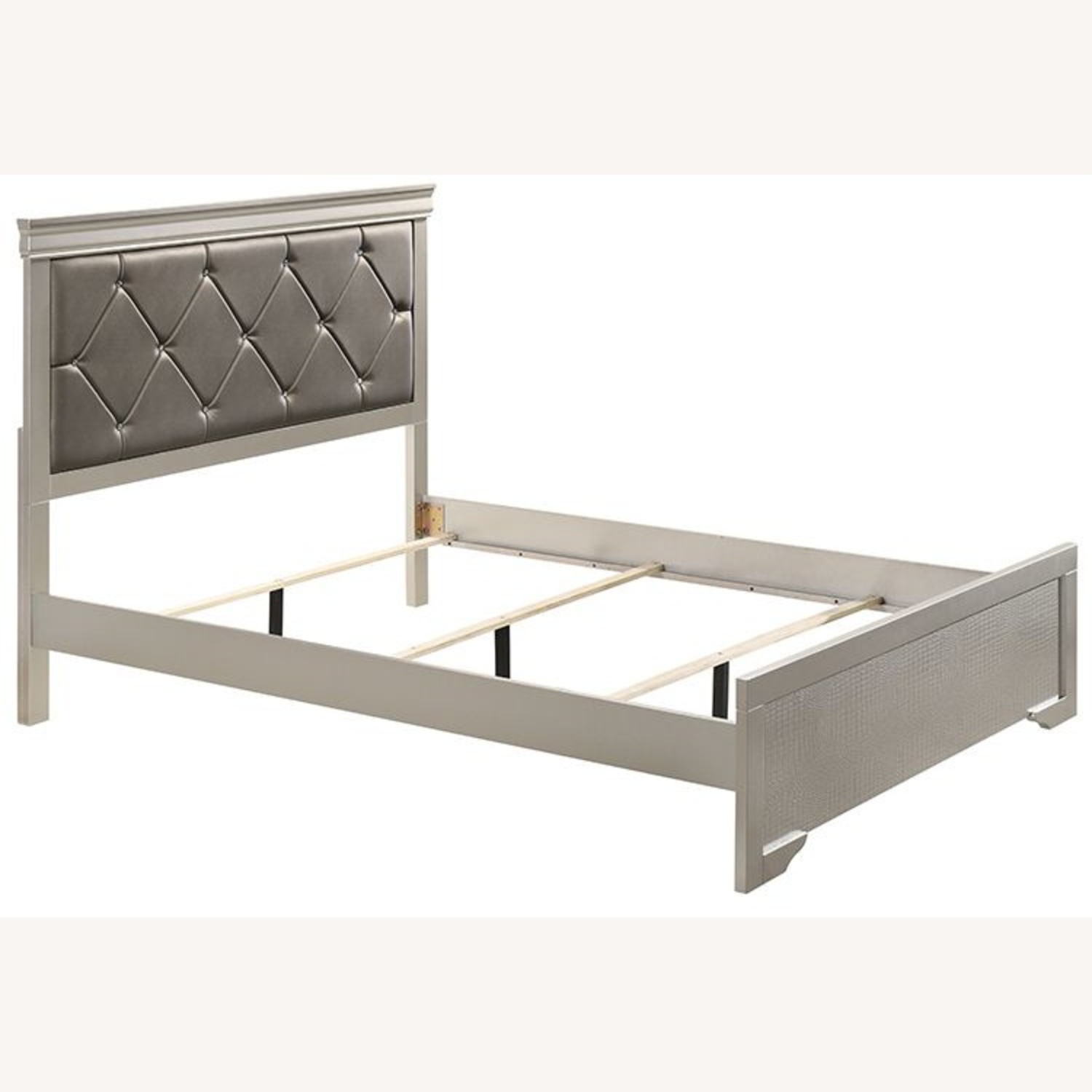 Amalia Metallic 3 PC Full Bed - image-4