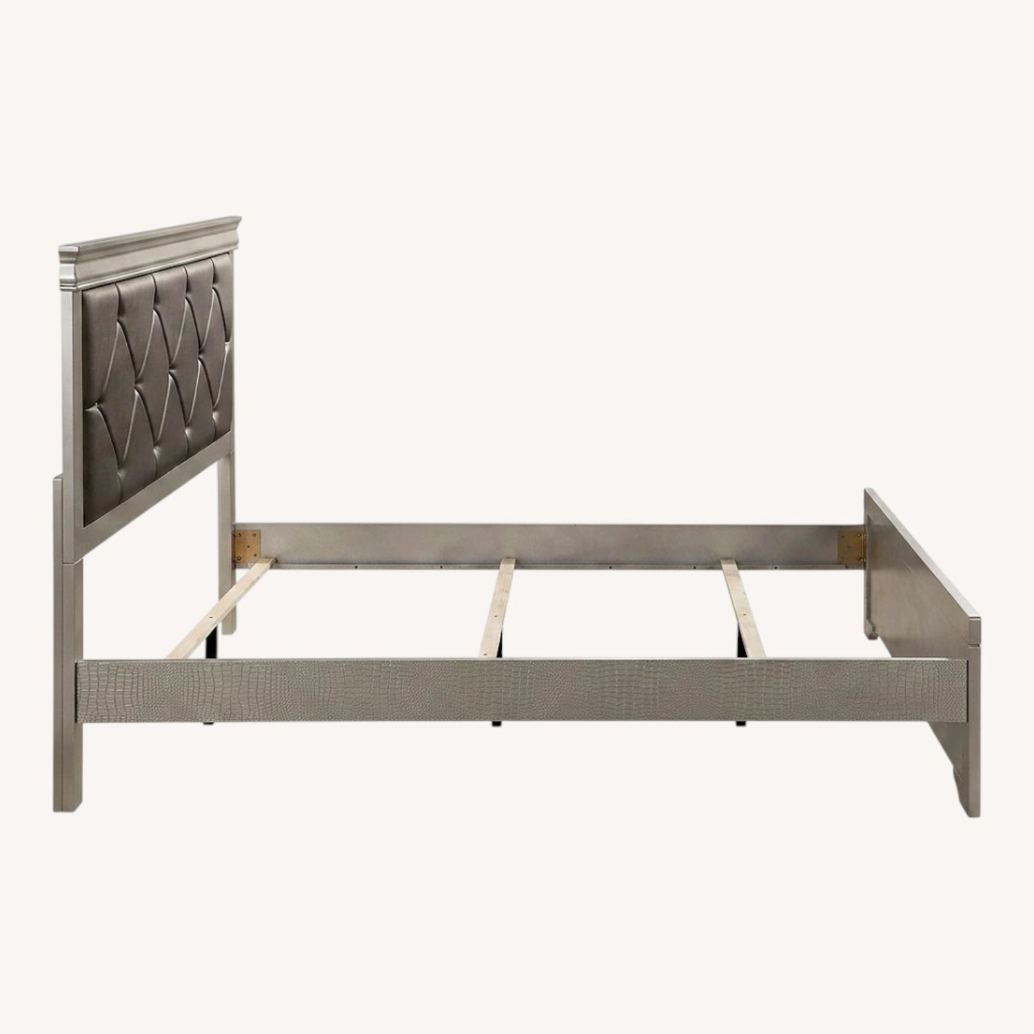 Amalia Metallic 3 PC Full Bed - image-5