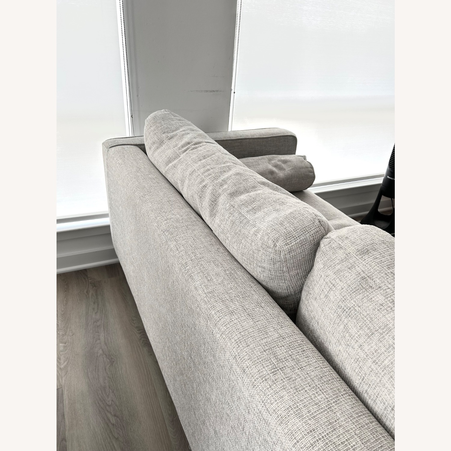 Article Sven Light Gray Fabric 3+ Seater Sofa - image-3