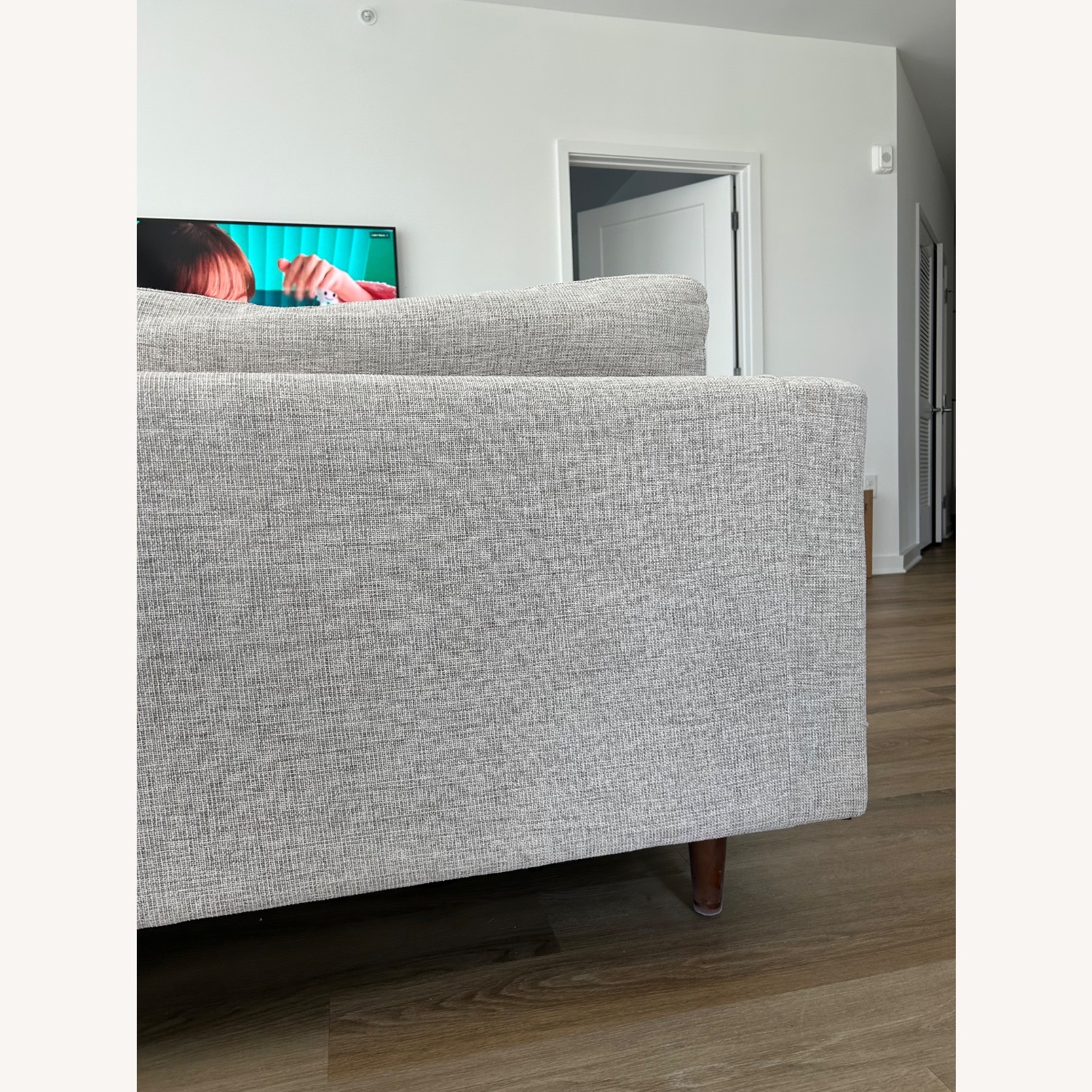 Article Sven Light Gray Fabric 3+ Seater Sofa - image-6