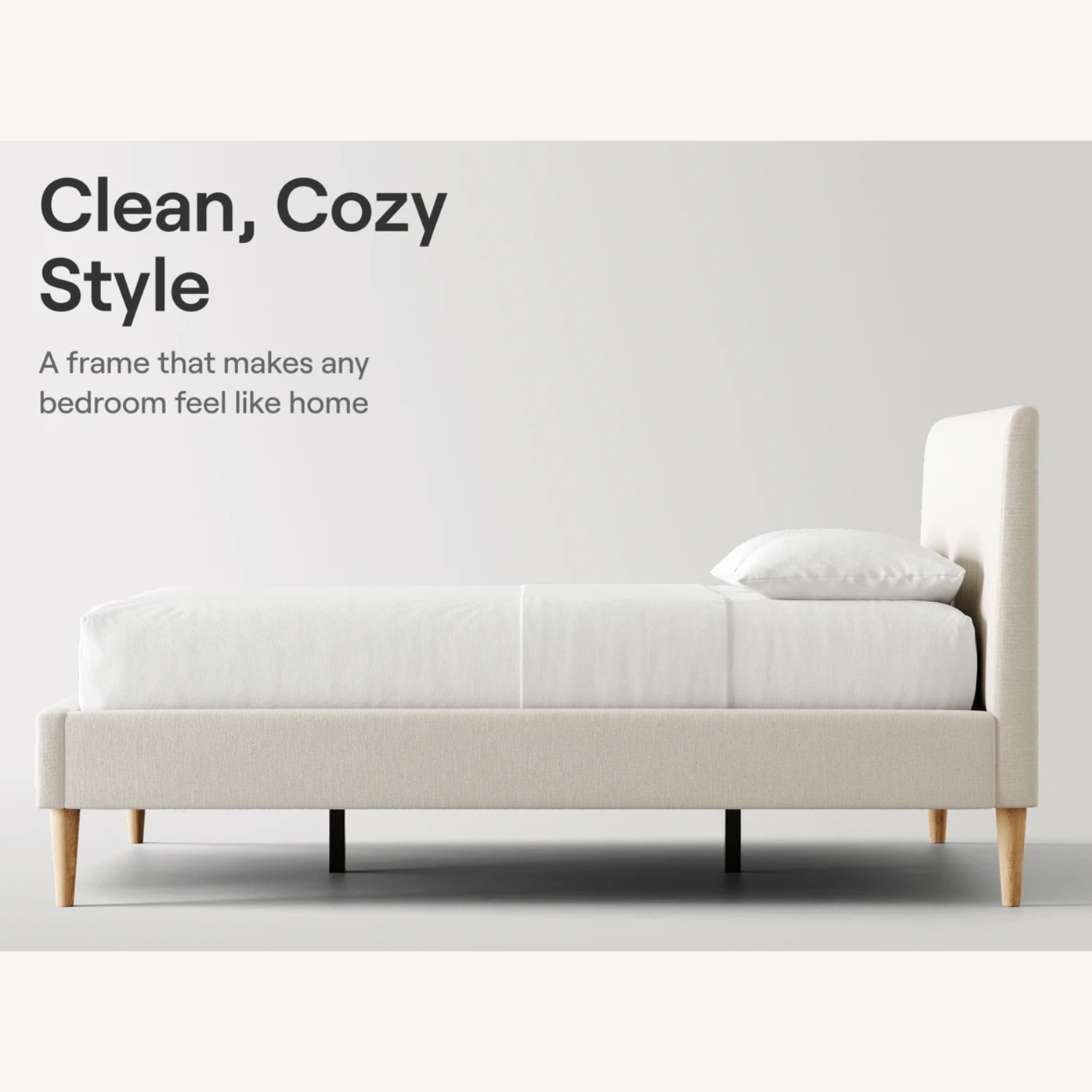 Amazon Nectar Natural Linen Headboard - image-2