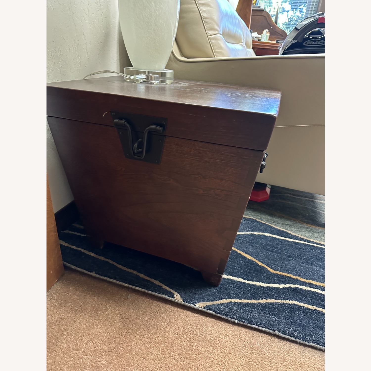 Williams Sonoma Dark Brown Chest - image-2