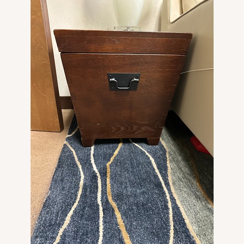 Used Williams Sonoma Dark Brown Chest for sale on AptDeco