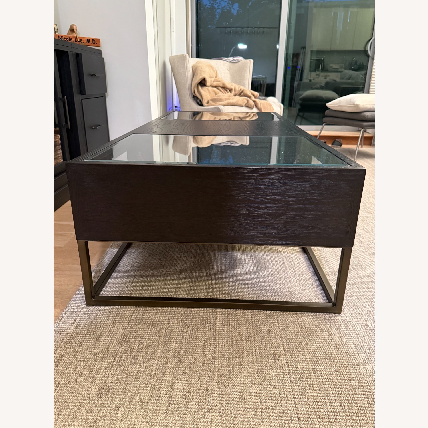 Arhaus Finn Dark Brown Coffee Table  - image-5