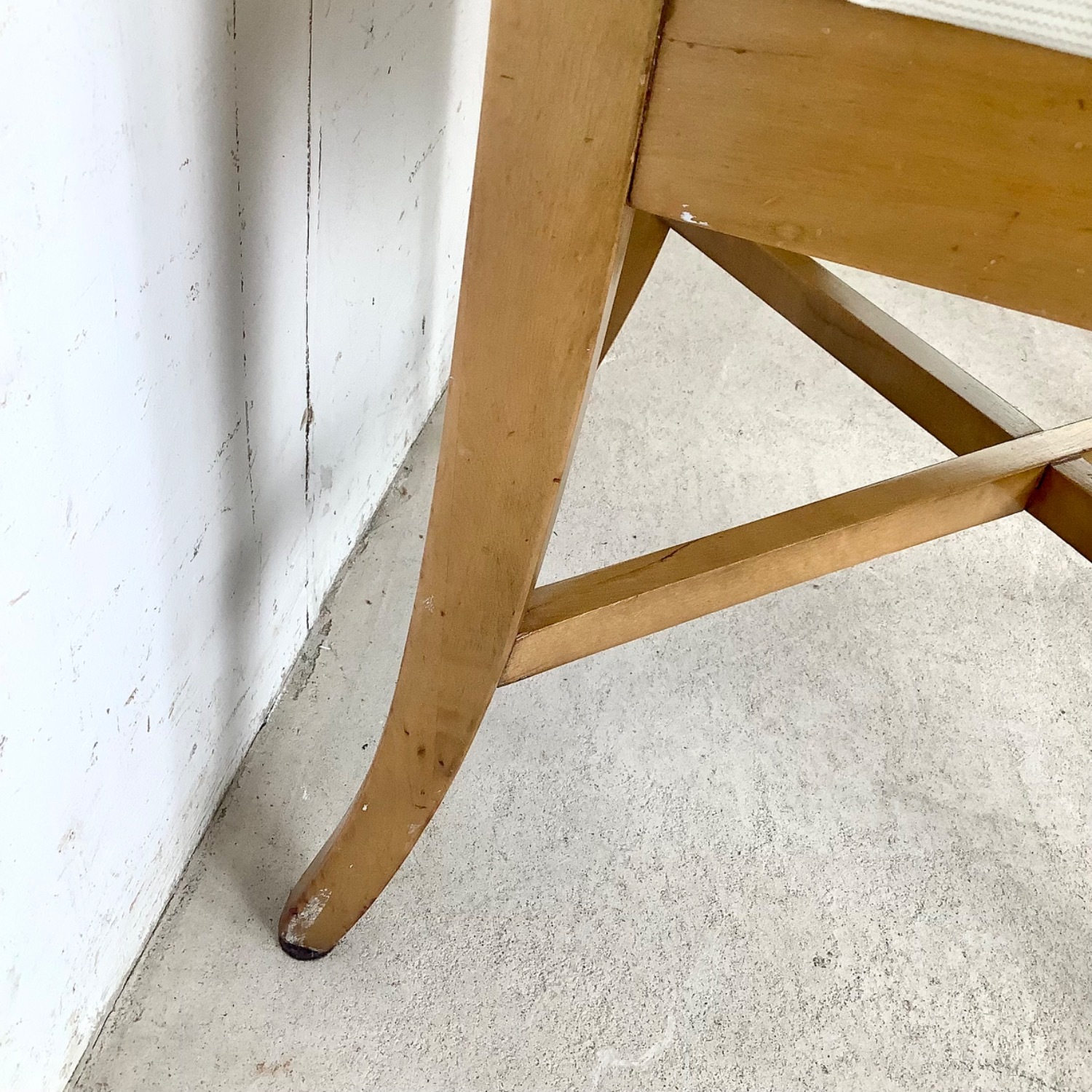 Vintage Neoclassical Style X-Back Side Chair - image-15