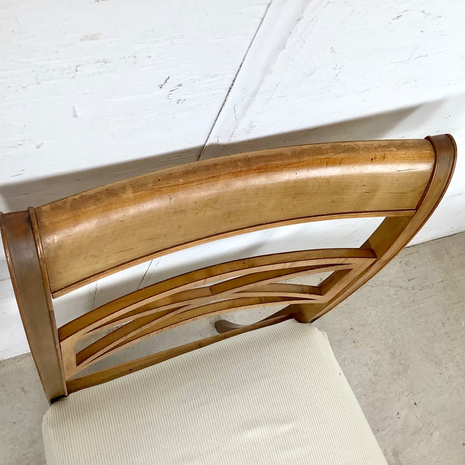 Vintage Neoclassical Style X-Back Side Chair - image-14