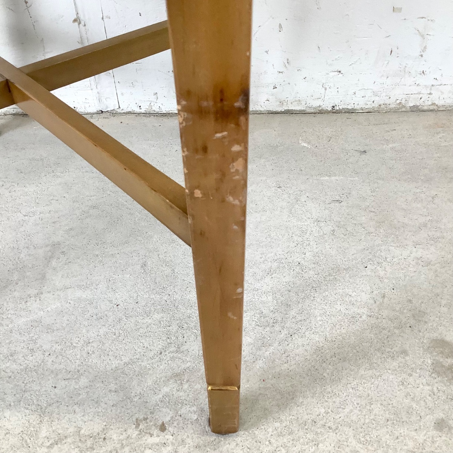 Vintage Neoclassical Style X-Back Side Chair - image-12