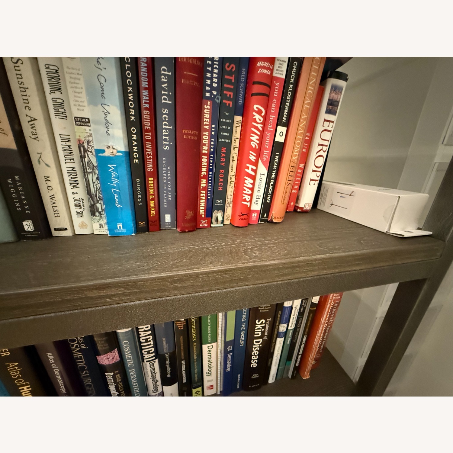 Arhaus Palmer Dark Gray Metal Bookcase - image-2