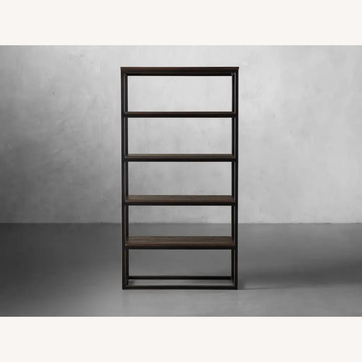 Arhaus Palmer Dark Gray Metal Bookcase - image-4