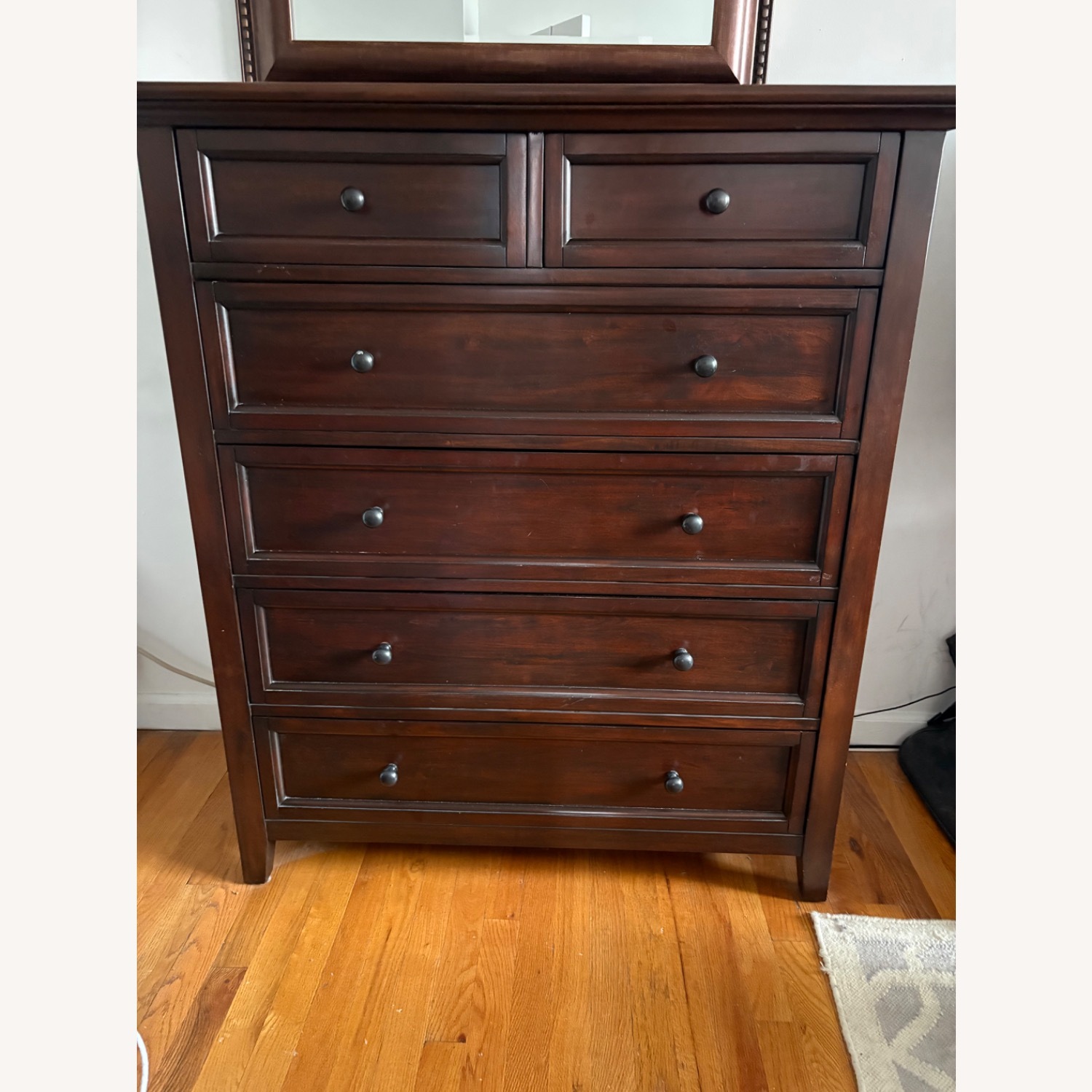 Pottery Barn Hudson Dark Brown Wood Dresser - image-1
