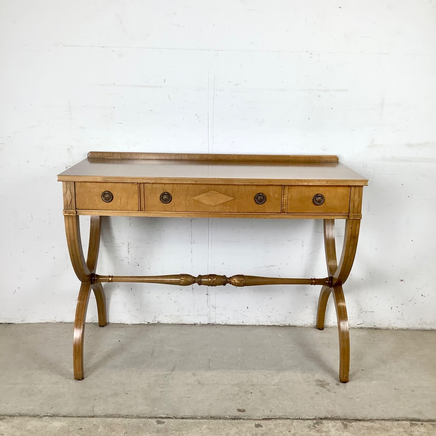Vintage Regency Desk or Console Table - image-1