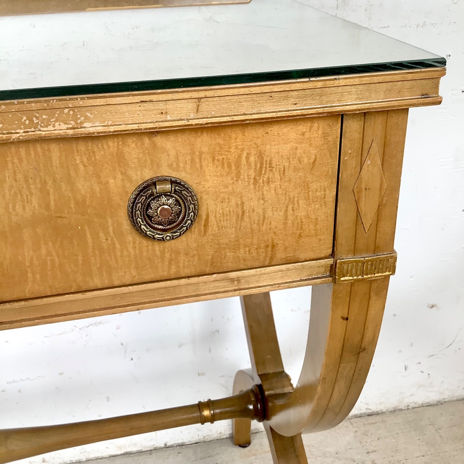 Vintage Regency Desk or Console Table - image-8