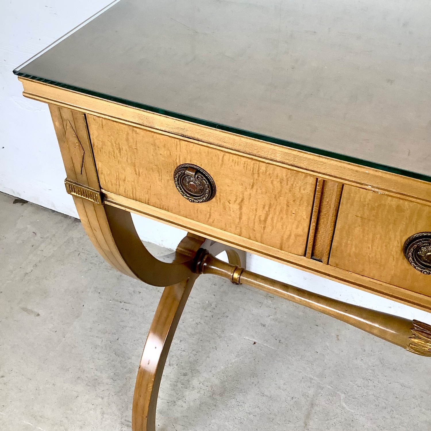 Vintage Regency Desk or Console Table - image-7