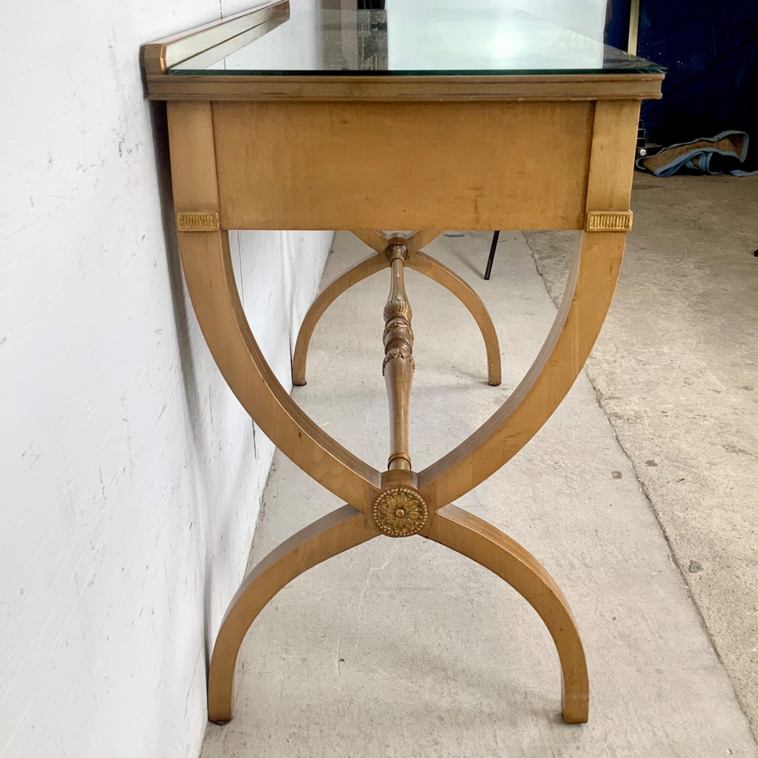 Vintage Regency Desk or Console Table - image-11