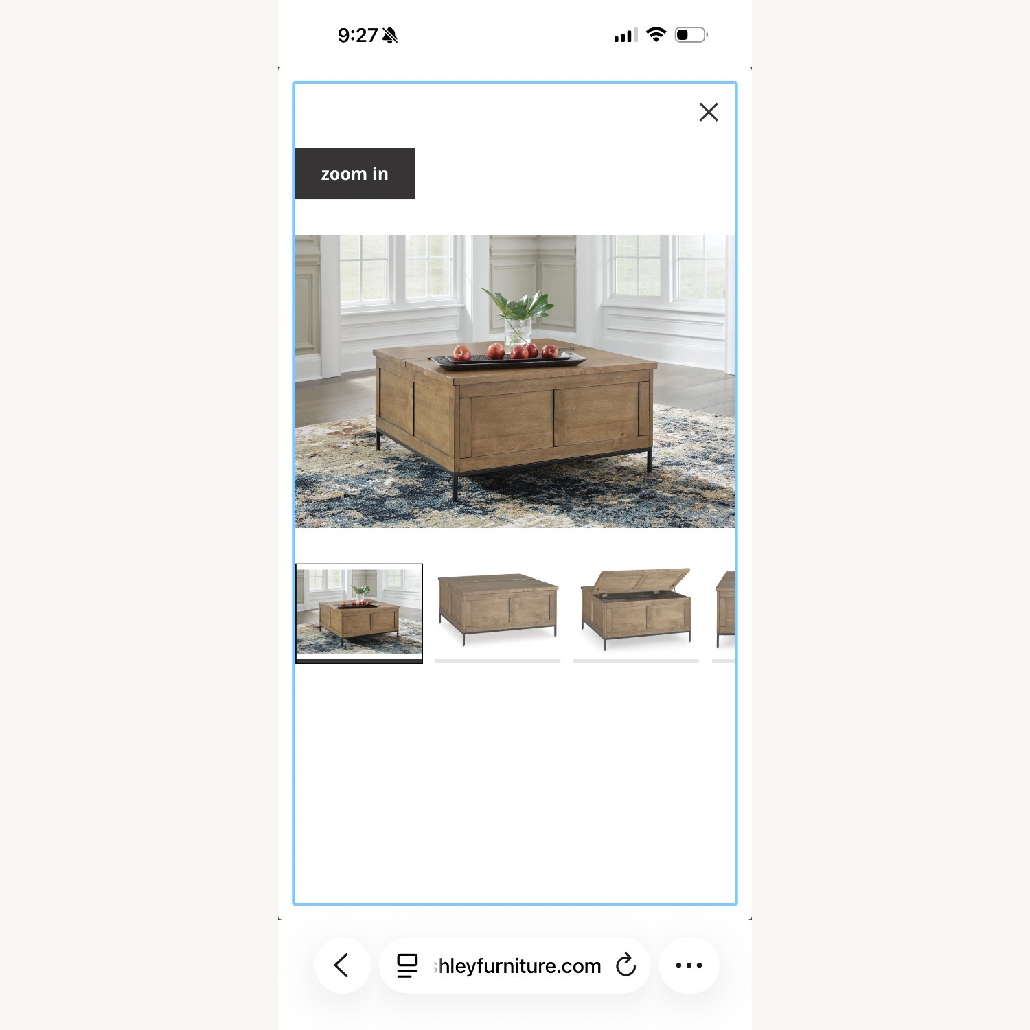 Torlanta Lift-Top Coffee Table - image-5