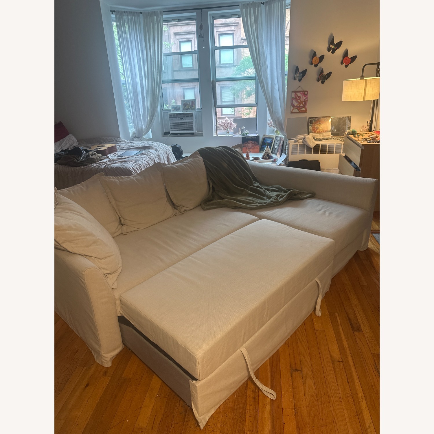 IKEA HOLMSUND Sleeper Sectional Sofa - image-6