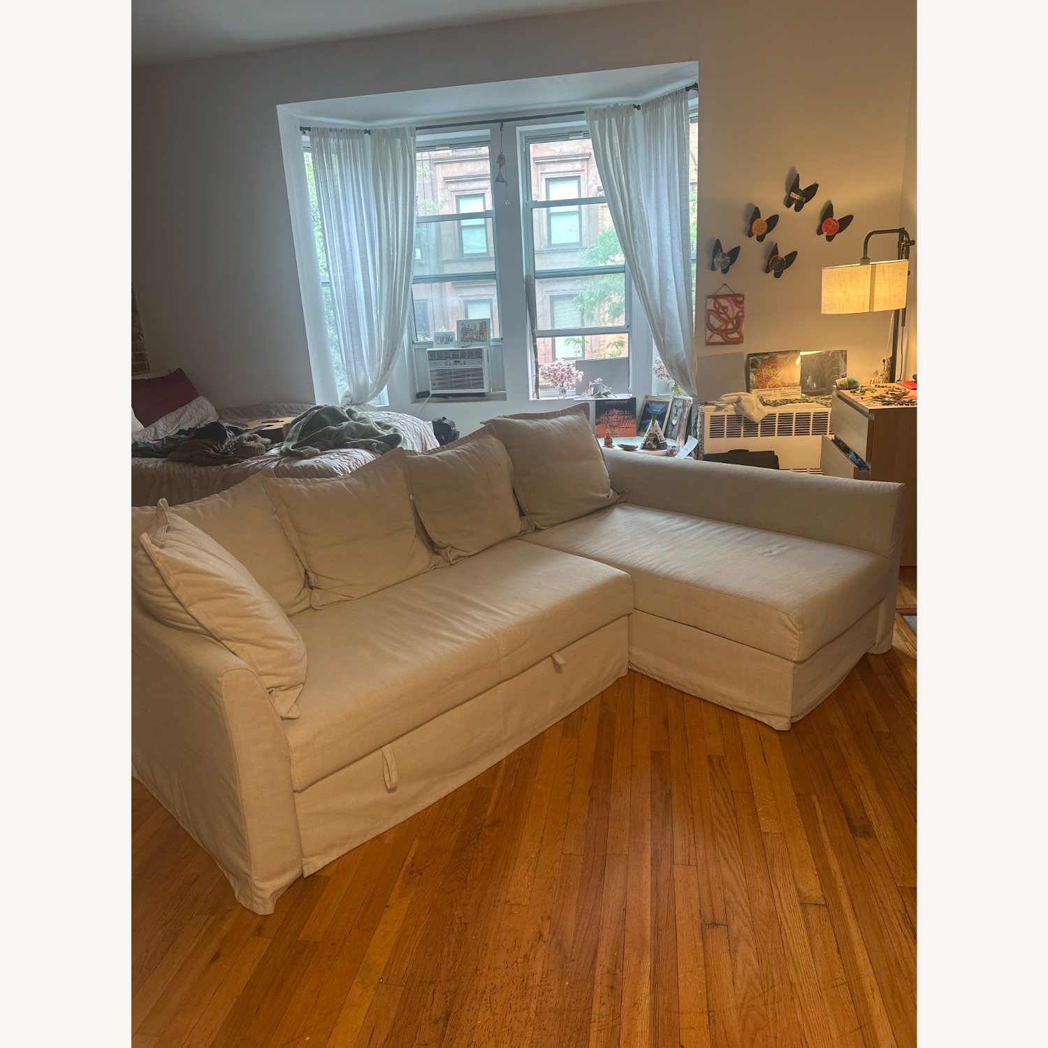 IKEA HOLMSUND Sleeper Sectional Sofa - image-5