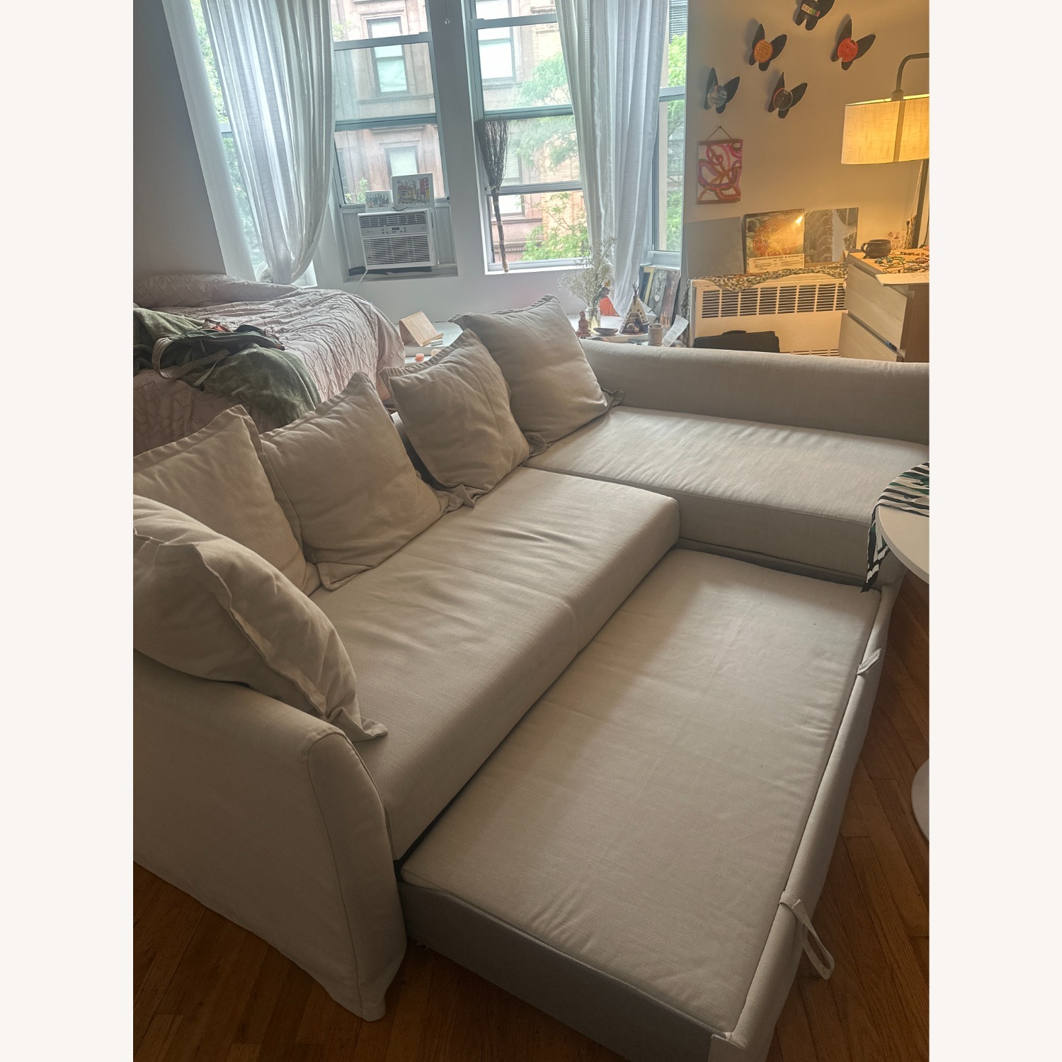 IKEA HOLMSUND Sleeper Sectional Sofa - image-7