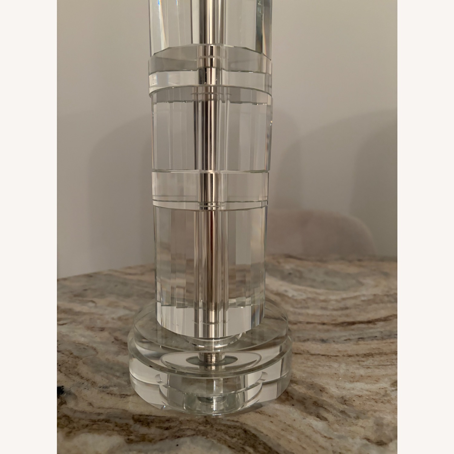 Ralph Lauren Farrah Crystal Column Table Lamps - image-6