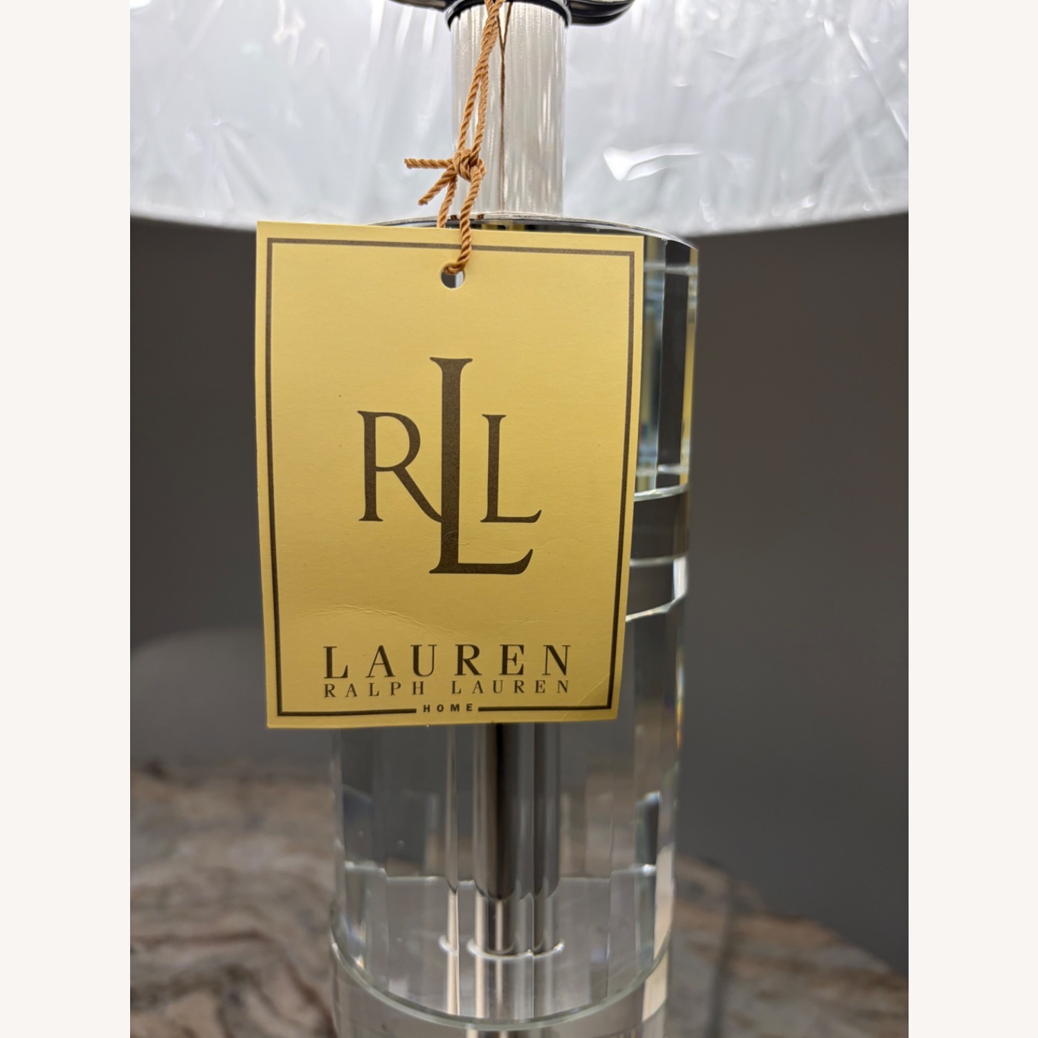 Ralph Lauren Farrah Crystal Column Table Lamps - image-4