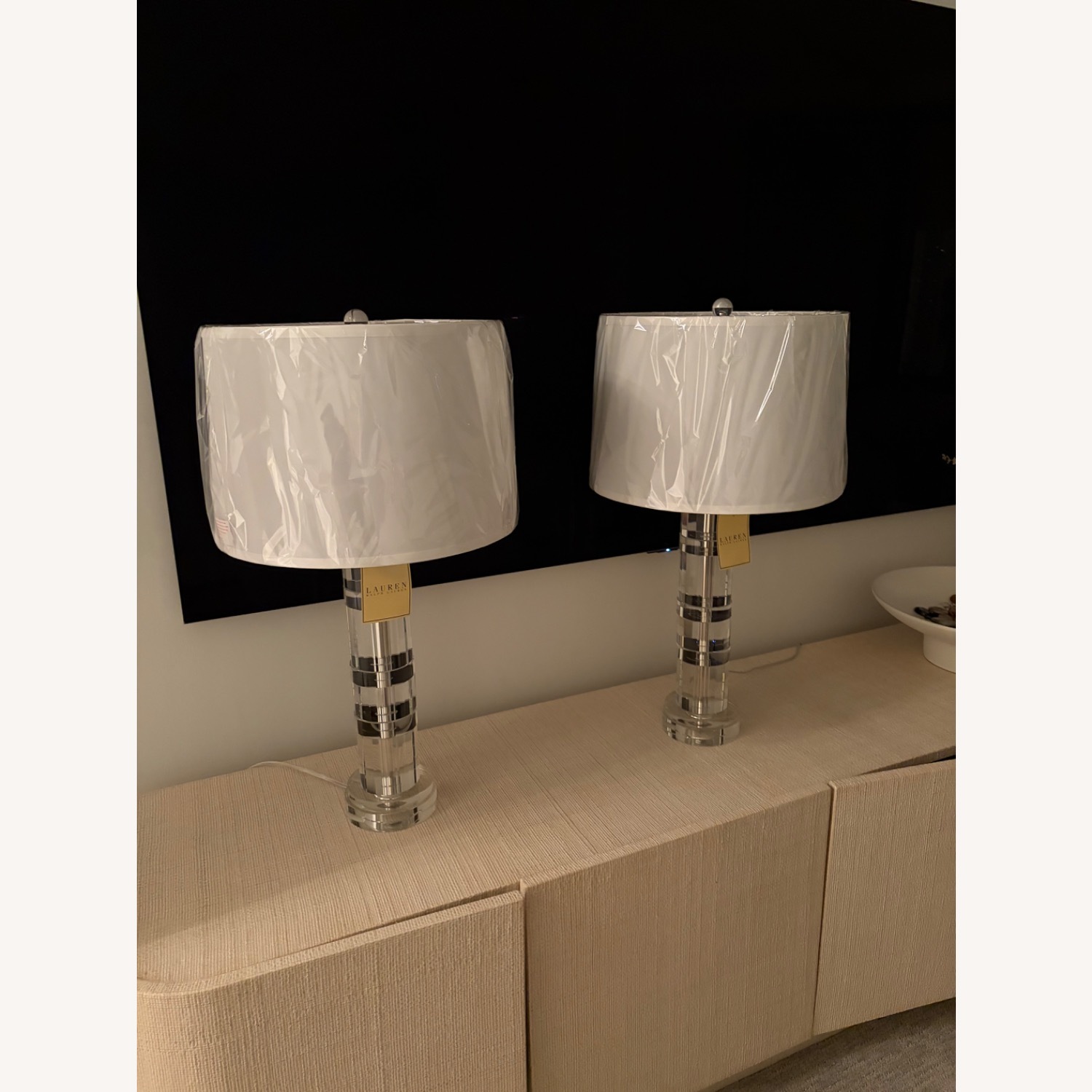Ralph Lauren Farrah Crystal Column Table Lamps - image-14